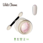 MO Luxury Chrome - White Pearl & Rose White - 12383