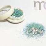 Aurora Hexagons Nail art - AH1.