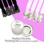 MO Metal Silver Painting Gel 7g