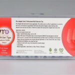 MO SOFT GEL full cover tips 240pcs-Medium Coffin